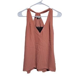 Banana Republic Blouse Womens Petite XXS Tank Sleeveless Razorback Top (938)